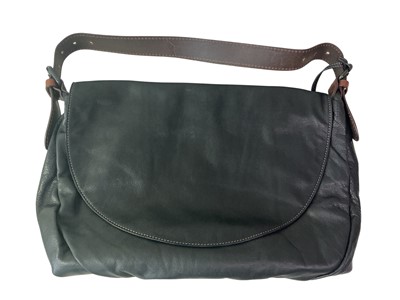 Lot 272 - LEATHER SATCHEL BAG