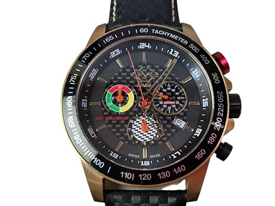 Lot 504 - GEVRIL GV2 'DIAMOND' WRIST WATCH