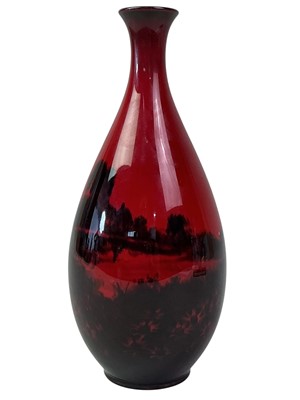 Lot 509 - ROYAL DOULTON FLAMBE VASE