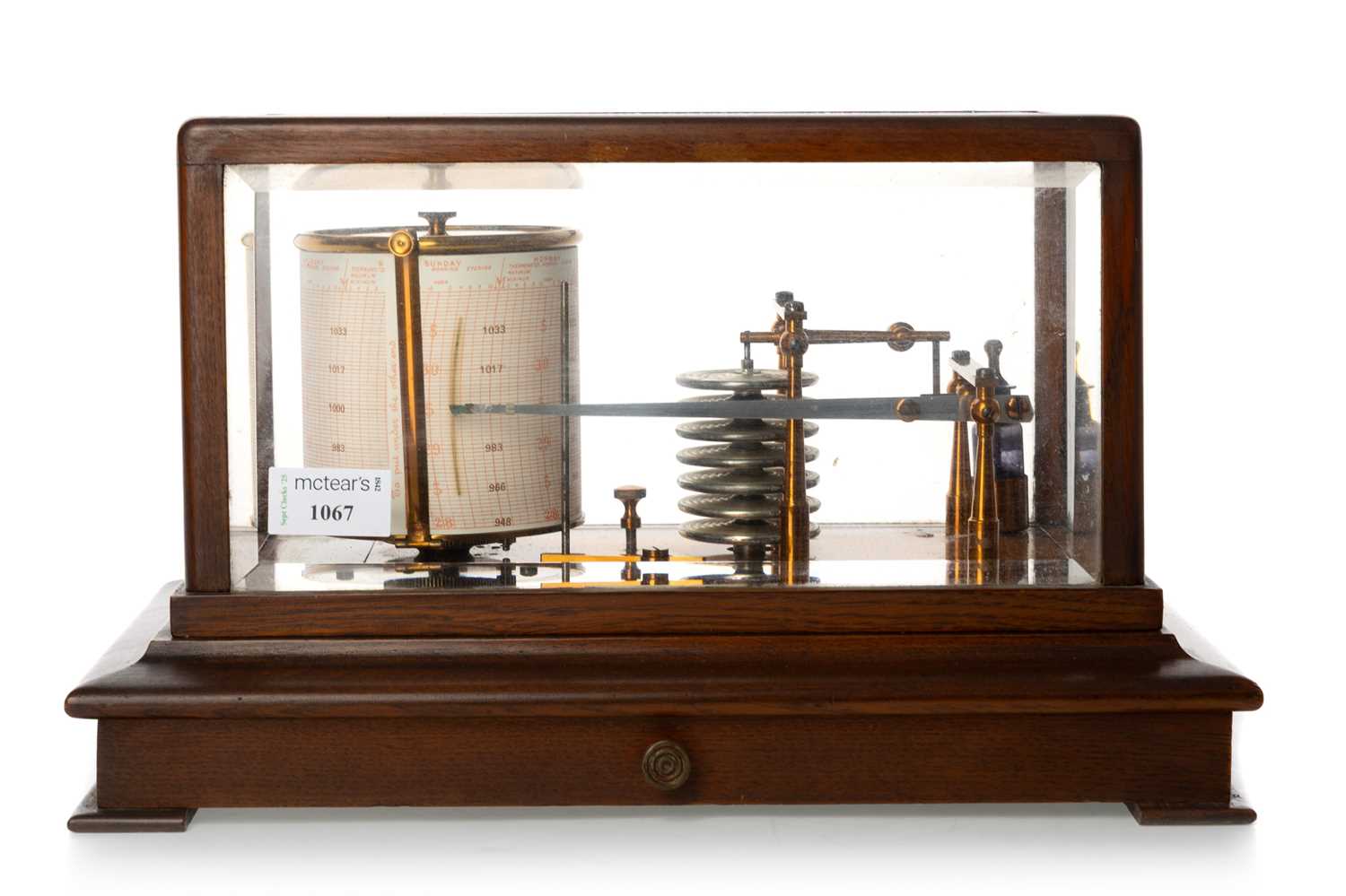 Lot 1067 - J.LIZARS BARAGRAPH