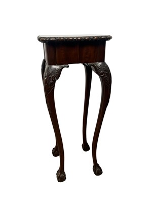 Lot 420a - MAHOGANY PLANT STAND