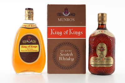 Lot 312 - MUNRO'S KING OF KINGS SPRING CAP 26 2/3 FL OZ AND THE KING'S CHOICE