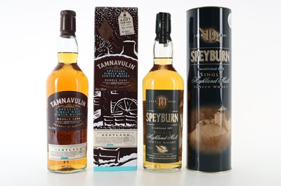 Lot 317 - TAMNAVULIN DOUBLE CASK AND SPEYBURN 10 YEAR OLD