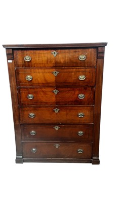 Lot 191 - VICTORIAN MAHOGANY CHEST OF DRAWERS