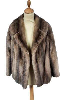 Lot 38 - TWO FUR COATS AND A FUR HAT