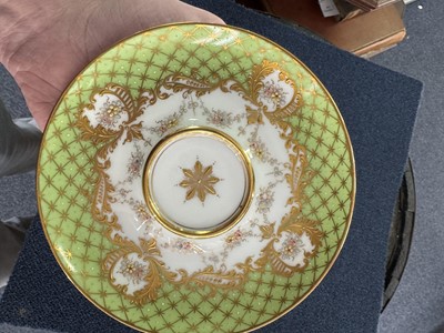 Lot 1246 - ROYAL VIENNA AND DRESDEN PORCELAIN PART TEA SERVICE