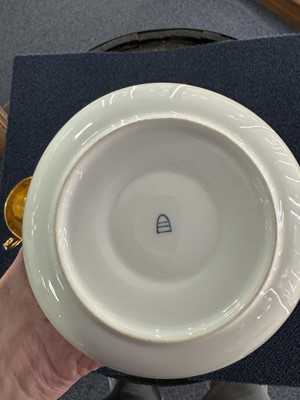 Lot 1246 - ROYAL VIENNA AND DRESDEN PORCELAIN PART TEA SERVICE