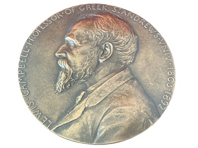 Lot 18 - COMMEMORATIVE PLAQUE