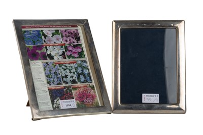 Lot 1104 - TWO SILVER MOUNTED PHOTOGRAPH FRAMES