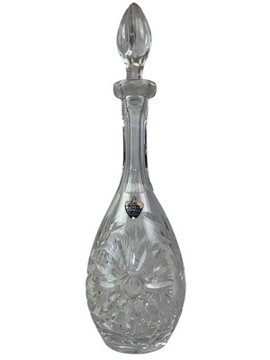 Lot 153 - WATFORD CRYSTAL DECANTER