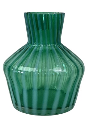 Lot 78 - VASELINE GLASS VASE