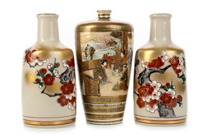 Lot 1582 - THREE JAPANESE PORCELAIN WARES