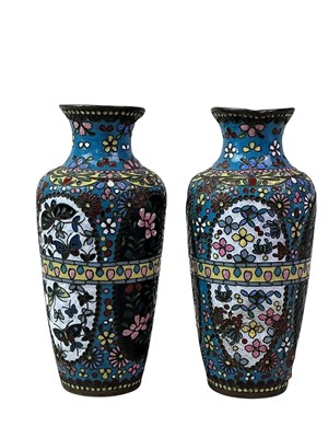 Lot 158 - CHINESE CLOISONNÉ GINGER JAR AND COVER