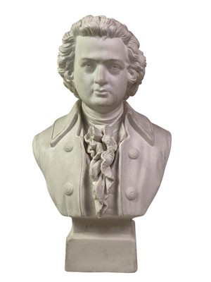 Lot 33 - GROUP OF THREE RESIN BUSTS