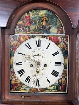 Lot 230A - MAHOGANY LONGCASE CLOCK