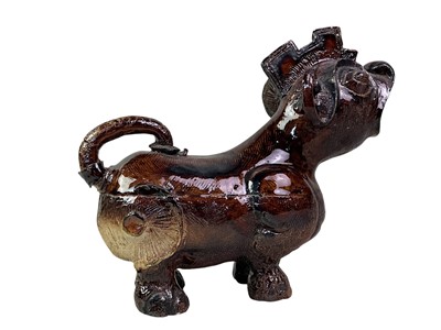 Lot 177 - GROTESQUE POTTERY JUG