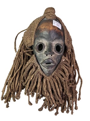 Lot 173 - AFRICAN HARDWOOD DAN MASK
