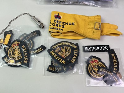 Lot 116 - COLLECTION OF INSIGNIA AND EPHEMERA