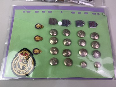 Lot 116 - COLLECTION OF INSIGNIA AND EPHEMERA