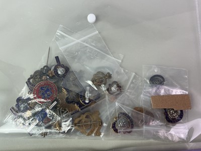 Lot 116 - COLLECTION OF INSIGNIA AND EPHEMERA