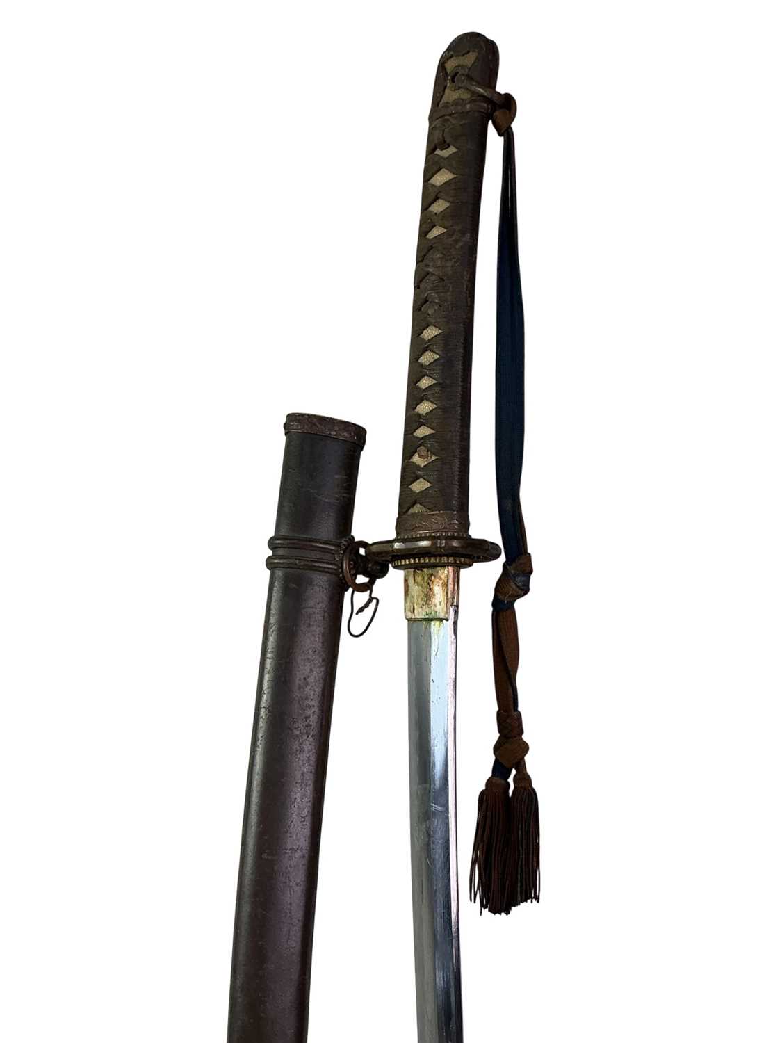 Lot 162 - WWII JAPANESE SHIN GUNTO OFFICERS SWORD