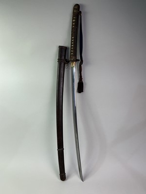 Lot 162 - WWII JAPANESE SHIN GUNTO OFFICERS SWORD