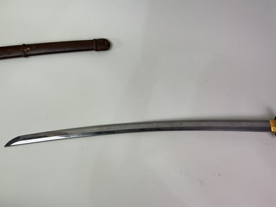 Lot 163 - WWII JAPANESE SHIN GUNTO OFFICERS SWORD