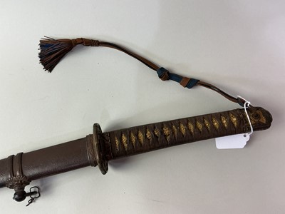 Lot 163 - WWII JAPANESE SHIN GUNTO OFFICERS SWORD