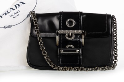 Lot 567 - PRADA SHOULDER BAG 