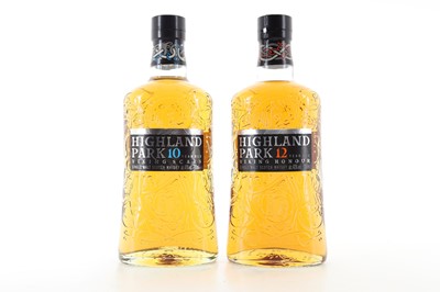 Lot 335 - HIGHLAND PARK 12 YEAR OLD AND 10 YEAR OLD