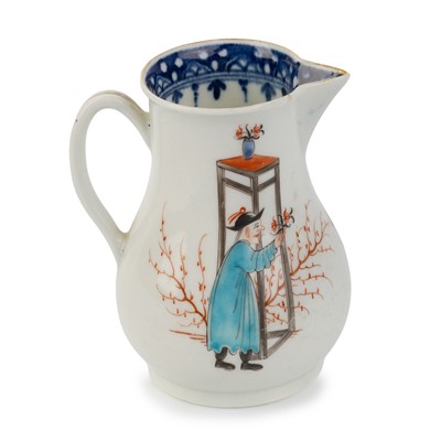 Lot 1238 - ENGLISH WORCESTER PORCELAIN JUG