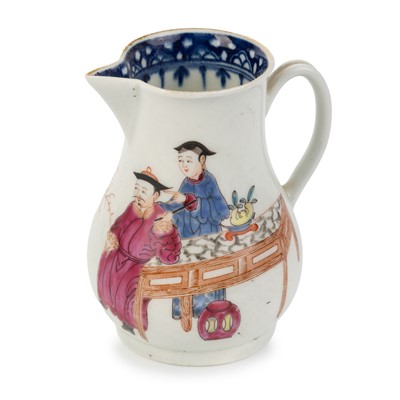 Lot 1238 - ENGLISH WORCESTER PORCELAIN JUG