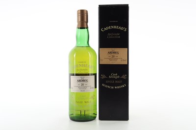 Lot 377 - ARDBEG 1973 20 YEAR OLD CADENHEAD'S AUTHENTIC COLLECTION