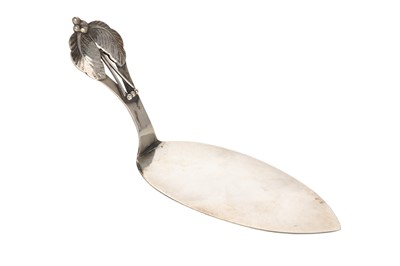 Lot 1116 - DANISH SILVER CAKE SLICE