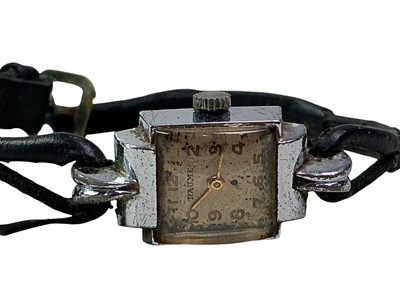 Lot 366 - BAUME ART DECO COCKTAIL WATCH