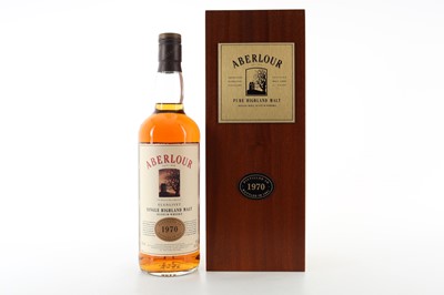 Lot 400 - ABERLOUR 1970 21 YEAR OLD 75CL