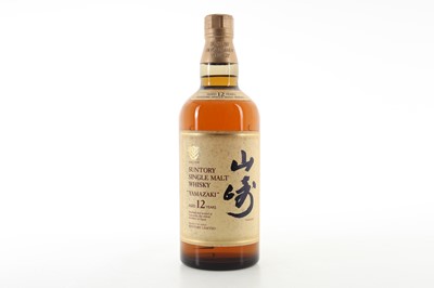 Lot 419 - SUNTORY 'YAMAZAKI' 12 YEAR OLD 75CL