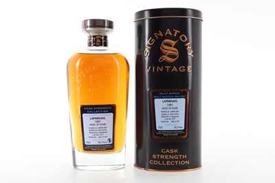 Lot 430 - LAPHROAIG 1997 18 YEAR OLD SIGNATORY