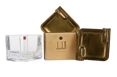 Lot 1142 - SET OF FOUR BRASS ASHTRAYS