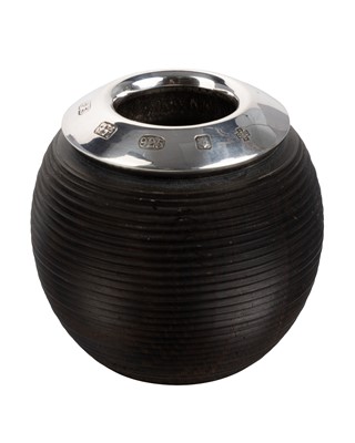 Lot 1144 - ELIZABETH II COMMEMORATIVE SILVER AND EBONY MATCH STRIKER