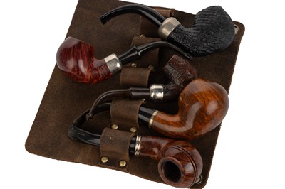 Lot 1147 - SET OF FIVE SMOKING PIPES