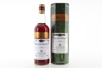 Lot 440 - PORT ELLEN 1982 21 YEAR OLD DOUGLAS LAING OLD MALT CASK