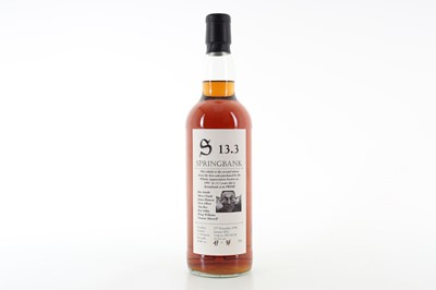 Lot 480 - SPRINGBANK 1998 13.3 YEAR OLD PRIVATE CASK FOR THE WHISKY APPRECIATION SOCIETY