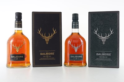 Lot 498 - DALMORE 15 YEAR OLD AND 12 YEAR OLD