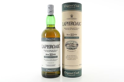 Lot 441 - LAPHROAIG 10 YEAR OLD ORIGINAL CASK STRENGTH 1L