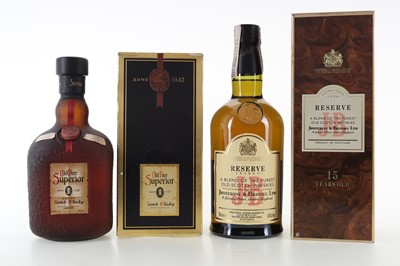 Lot 455 - J&B 15 YEAR OLD RESERVE AND OLD PARR SUPERIOR 75CL