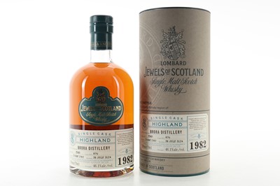 Lot 391 - **BRORA 1982 32 YEAR OLD LOMBARD JEWELS OF SCOTLAND