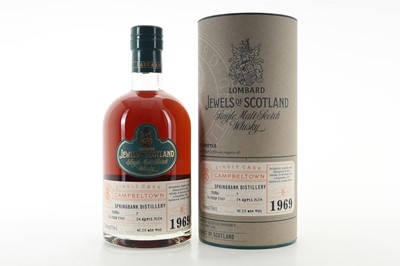Lot 406 - **SPRINGBANK 1969 44 YEAR OLD LOMBARD JEWELS OF SCOTLAND