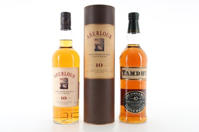 Lot 467 - TAMDHU 10 YEAR OLD 75CL AND ABERLOUR 10 YEAR OLD