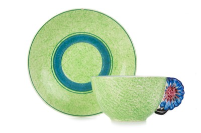 Lot 585 - CLARICE CLIFF CAFÉ AU LAIT CUP AND SAUCER